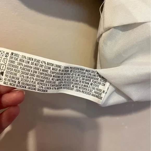 F21 hawiian dress linen  blend - Picture 4 of 4